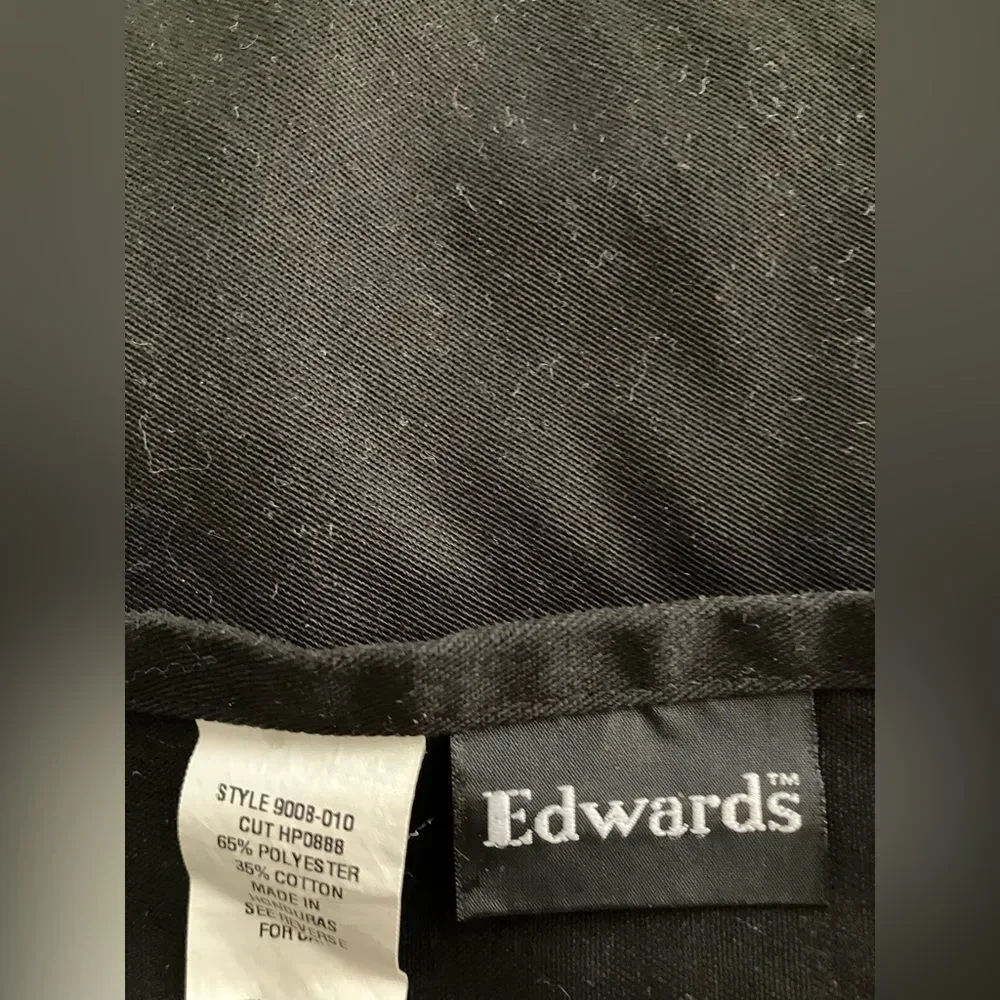 Server Aprons Lot of 8 Long Black Edward’s Bistro Restaurant Cafe
